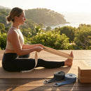 Yoga strap made of cotton-polyester in various lengths and colours