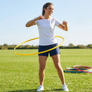 Colourful hula hoops made of high-density plastic for kids