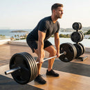 Olympic weight plates with PU coating, various weights