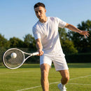 Men's Sports T-Shirt available in six sizes, made from lightweight polyester