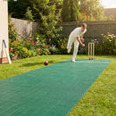 Portable Cricket Pitch Mat in Green for Indoor/Outdoor Use