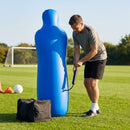 Inflatable goalkeeper mannequin for football training