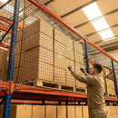 Rack Netting made from 2mm HDPP Twine for Warehouse Safety