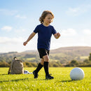 Kids' base layer top in vibrant colours for ages 5-10, ideal for sports
