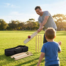 Wooden Cricket Set – Size 3, 4, 5 – Kashmir Willow – Garden & Beach Play