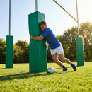 Custom 6ft PVC Rugby Post Protectors in varied colours