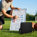 Double-sided coaching board with aluminium frame and accessories