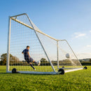 Aluminium football goal 24x8ft for outdoor matches