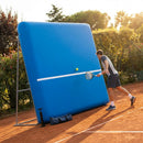Inflatable tennis rebound wall with adjustable angles for training