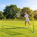 Portable badminton tennis net with carry bag, various sizes