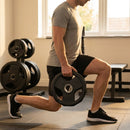 Olympic weight plates with PU coating, various weights