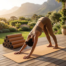Cork Yoga Mat with Natural Rubber Base for Yoga and Pilates