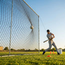 Custom baseball nets made from HDPP material in black