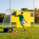 Gaelic and Hurling Target Sheet with Yellow Banding for Training