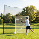 Ball Stop Net System with Steel Frame for Sports Clubs