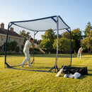 Pop-Up Cricket Batting Net in use for club and garden training