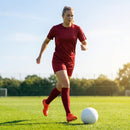 Women's Football Kit with Geometric Print Jersey