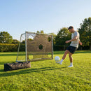 6ft x 4ft football goal post for garden use