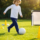 Junior tracksuit bottoms made from lightweight polyester