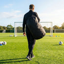 Laundry kit bag available in black, red, and blue with 130L capacity