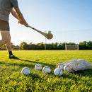 Hurling Match Balls in White and Fluro Yellow with Durable PU Core