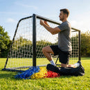 Football goal net in multiple sizes and colours for clubs and gardens