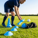 Training cones for sports and agility, durable plastic