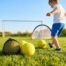 Fluorescent yellow indoor football for sports centres