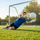 Professional goalkeeper gloves in various sizes and colours