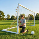 Football goal replacement stanchions available in multiple sizes