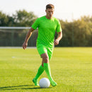 Men's football shirt in multiple colours, made from polyester for athletic use