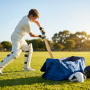 Cricket Players Set with protective gear and bag