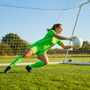 Women's Goalkeeper Kit with shirt, shorts, and knee-high socks