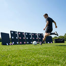 Interactive rebound boards for football training with advanced features