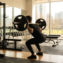 Olympic weight plates with PU coating, various weights