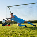 Men's Goalkeeper Kit in vibrant colours, including top, shorts, and socks.