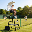 Aluminium Tennis Umpire Chair in Green, Blue, or Black