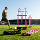 Football training mannequins made from shatterproof PVC, 6ft tall
