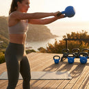 Neoprene Kettlebells available in various sizes for home and gym use