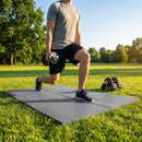 Rubber Gym Flooring Mats in various thicknesses and colours