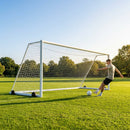16 x 7ft Aluminium Freestanding Football Goal for Youth Matches