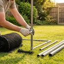 Golf Cage Replacement Parts including steel tubes and netting
