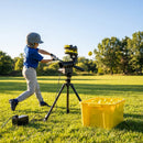 Baseball Pitching Machine with Adjustable Speed for Indoor and Outdoor Use