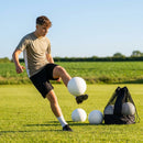 Lightweight training footballs with EVA foam casing in sizes 3, 4, and 5
