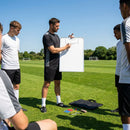 Double-sided coaching board with aluminium frame and accessories