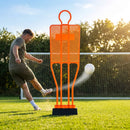 6ft football mannequin made from premium nylon, used for training - product detail