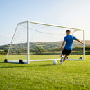 Aluminium Freestanding Football Goal 16 x 6ft for Youth Matches
