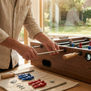Table football spare parts, including legs and rods