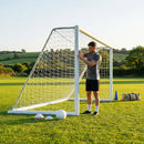 Replacement football goal nets for Alu110 goals, various sizes in white