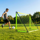 Aluminium Folding Football Goal in various sizes and colours, ideal for training and matches